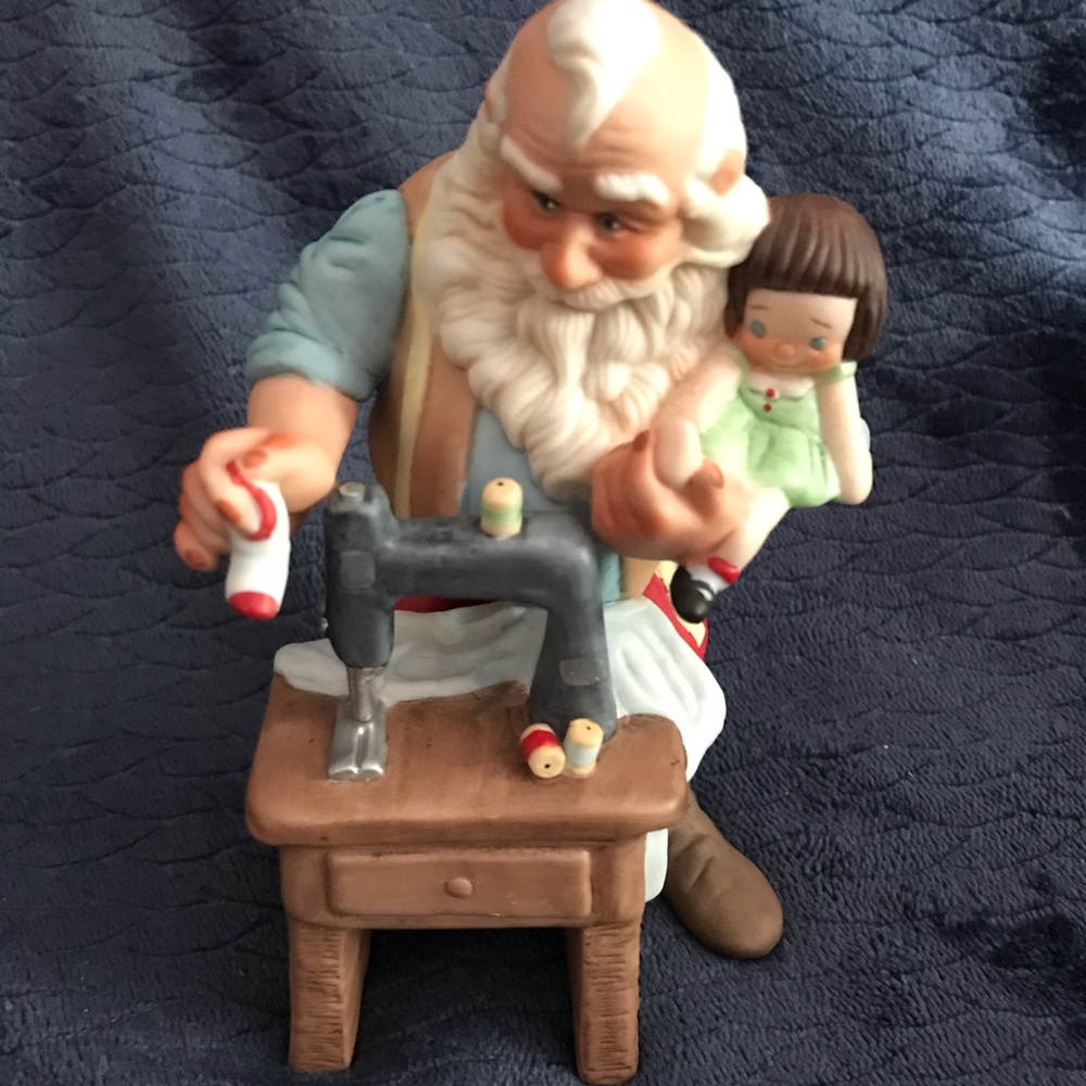 1988 Vintage Hallmark Santa Figurine